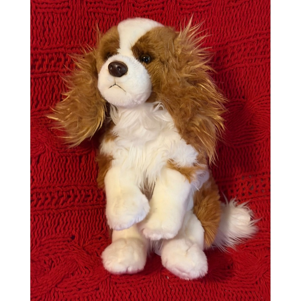 Webkinz Signature Cavalier King Charles Spaniel Plush Dog Ganz Rare No Code